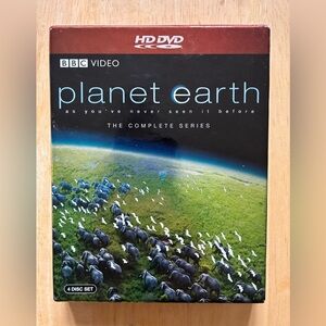 Planet Earth - The Complete Collection (HD DVD, 2007, 4-Disc Set) BBC Video